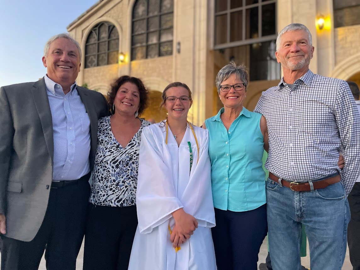 Katherine at graduation